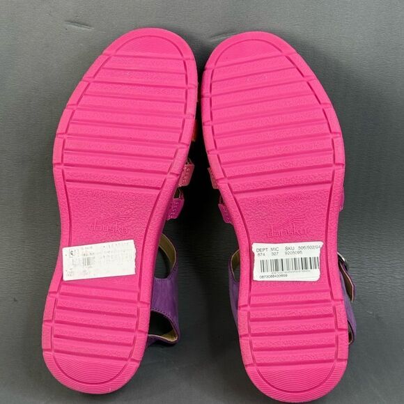 Dansko Roxie Multi Milled Nubuck Sandal womens size 8.5 (39) - Picture 7 of 8